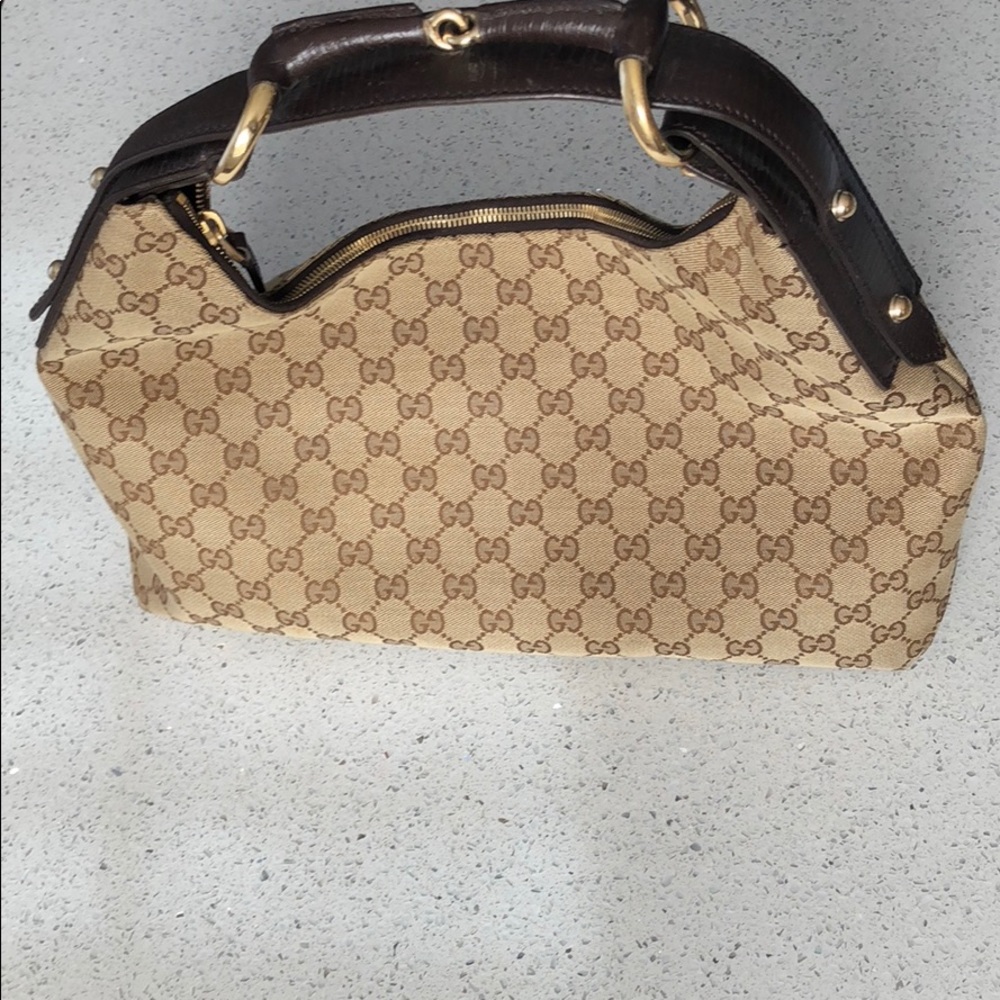 Medium Gucci Horsebit hobo bag - Picture 3 of 8